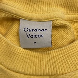 Outdoor Voices Cropped Sweatshirt